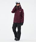 Adept W Veste de Ski Femme Burgundy, Image 3 sur 10