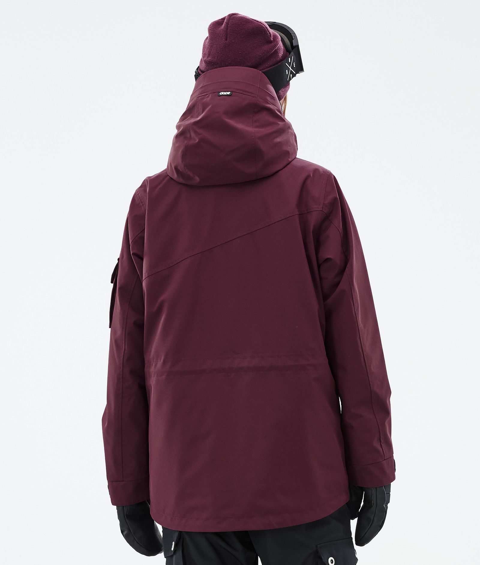 Adept W Snowboardjacke Damen Burgundy Renewed, Bild 7 von 10