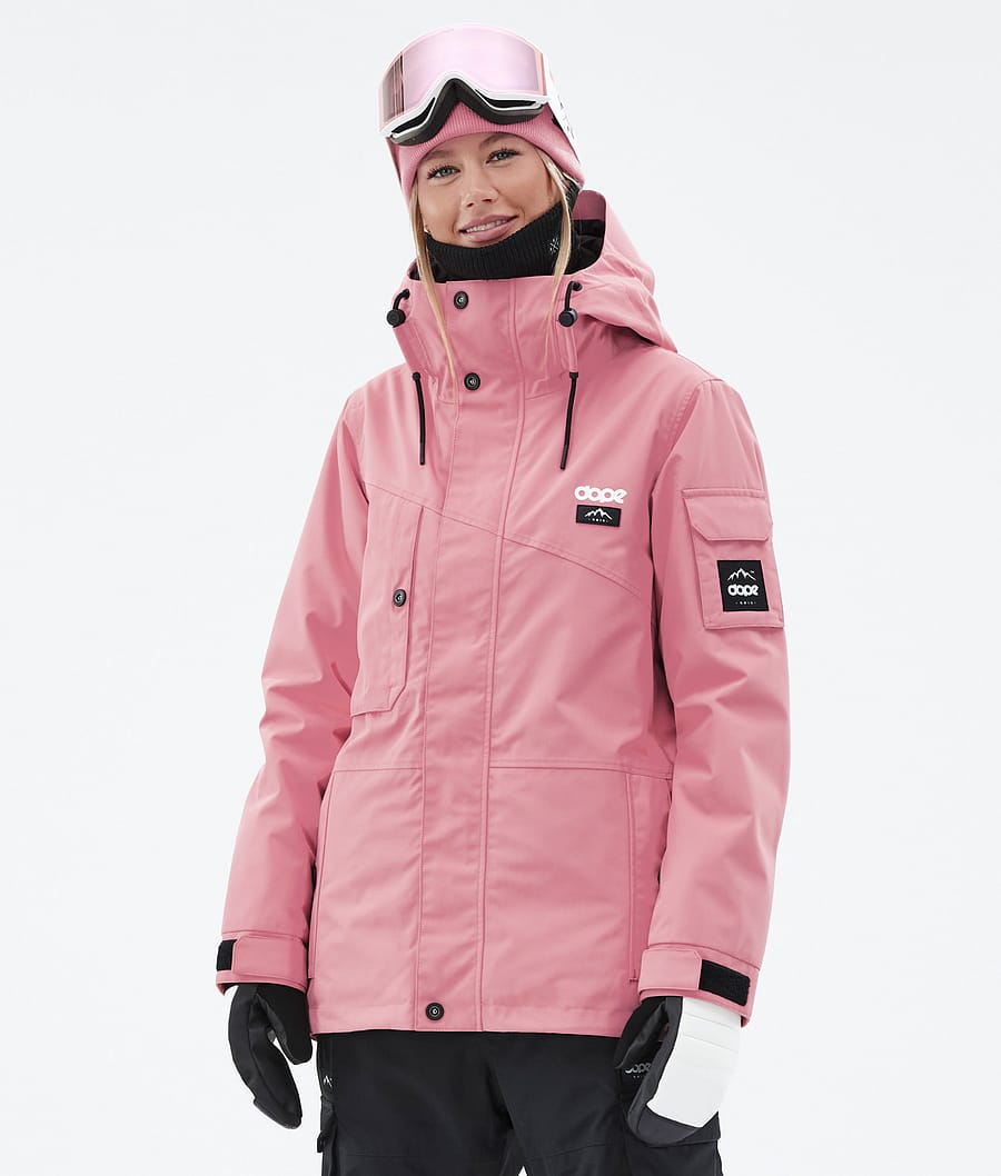 Adept W Giacca Snowboard Donna Pink