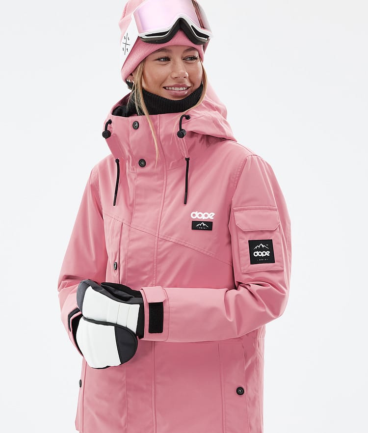 Adept W Veste de Ski Femme Pink/Black