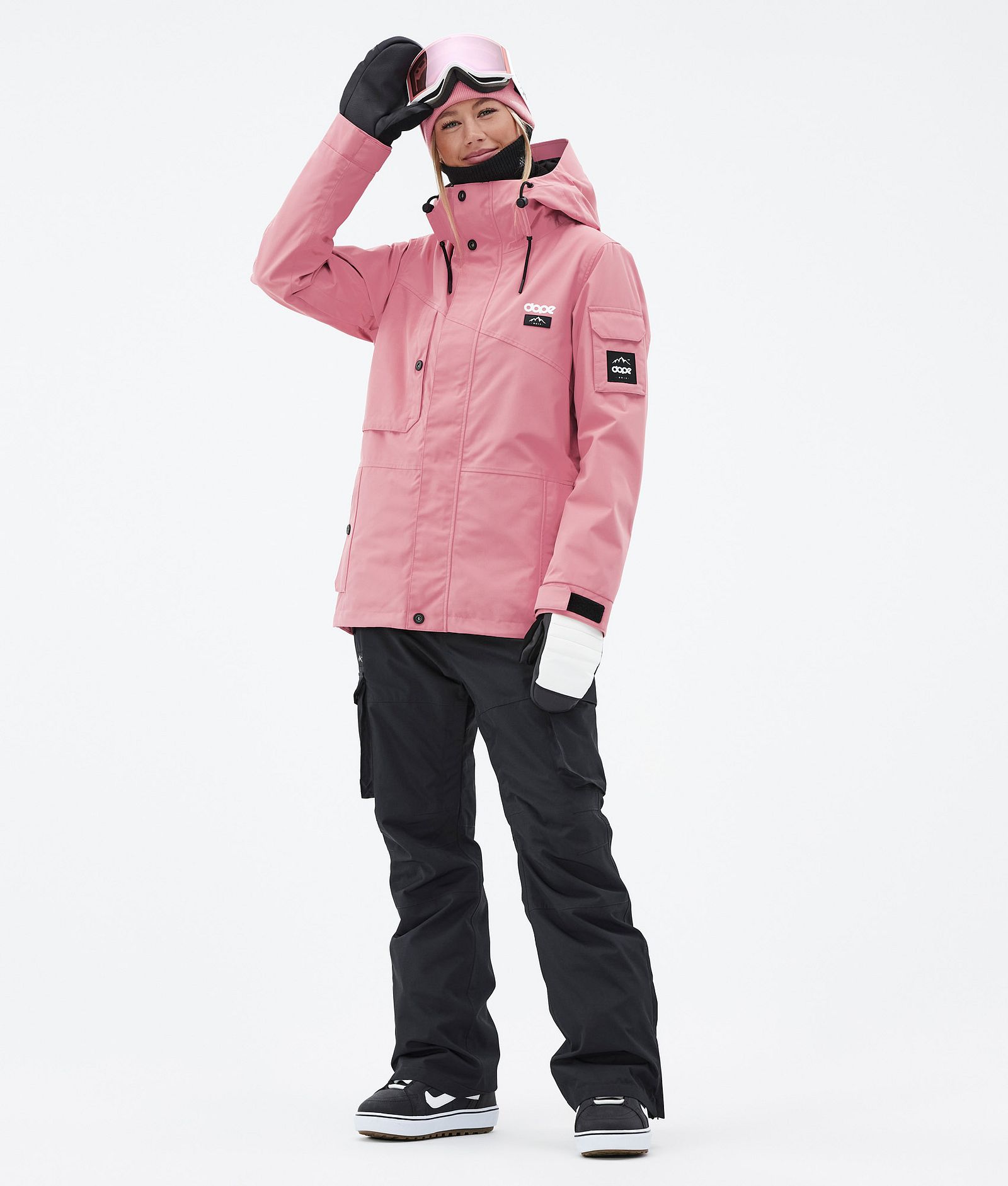 Adept W Giacca Snowboard Donna Pink Renewed, Immagine 3 di 10