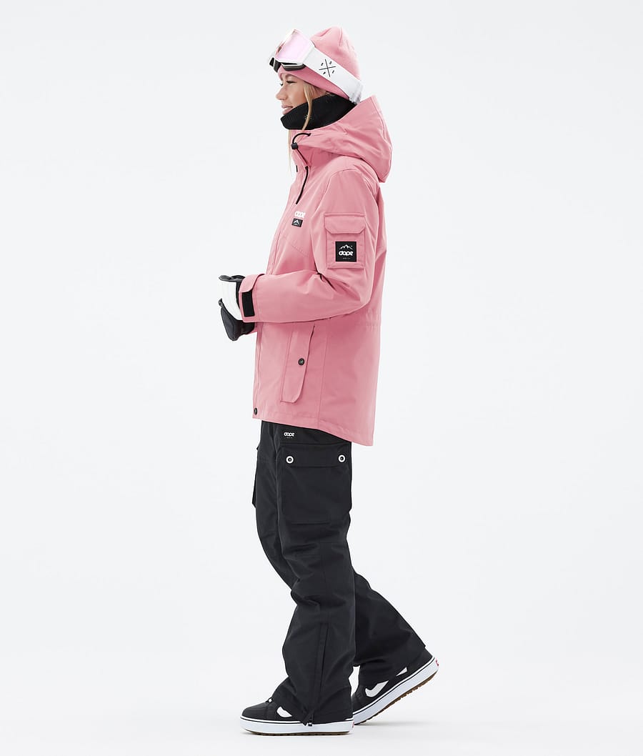 Adept W Giacca Snowboard Donna Pink