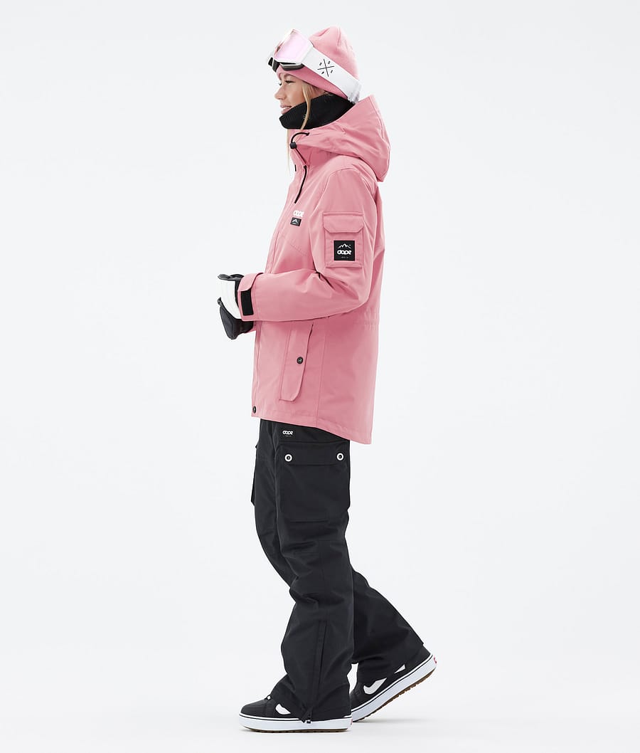 Adept W Bunda na Snowboard Dámské Pink