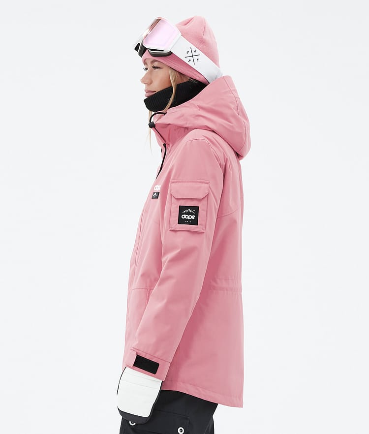 Adept W Veste de Ski Femme Pink/Black, Image 6 sur 10