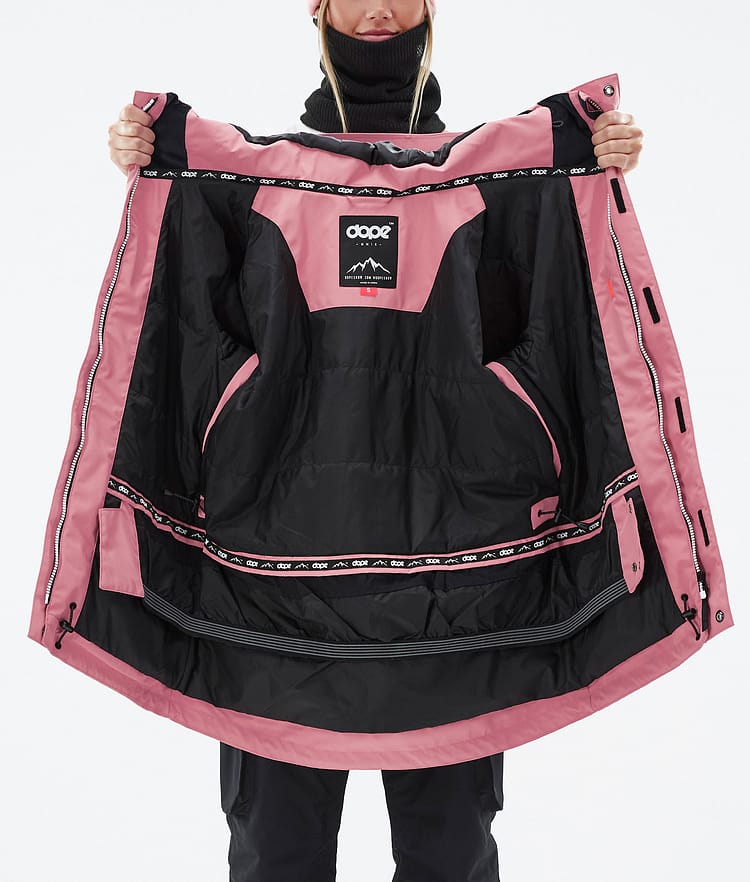 Adept W Ski jas Dames Pink/Black, Afbeelding 10 van 10