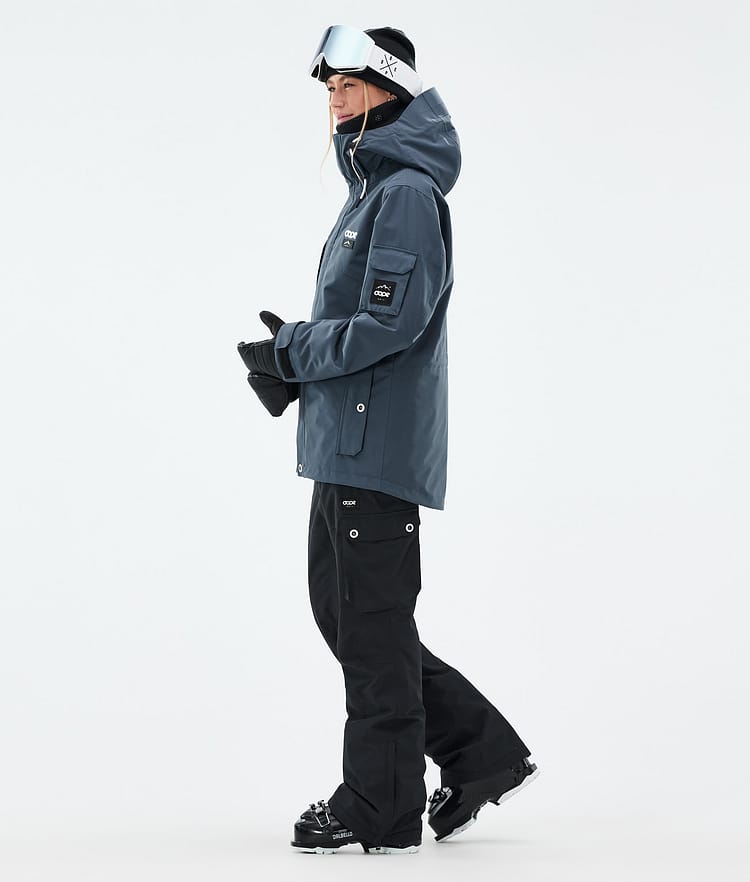 Adept W Ski Jacket Women Metal Blue, Image 4 of 10