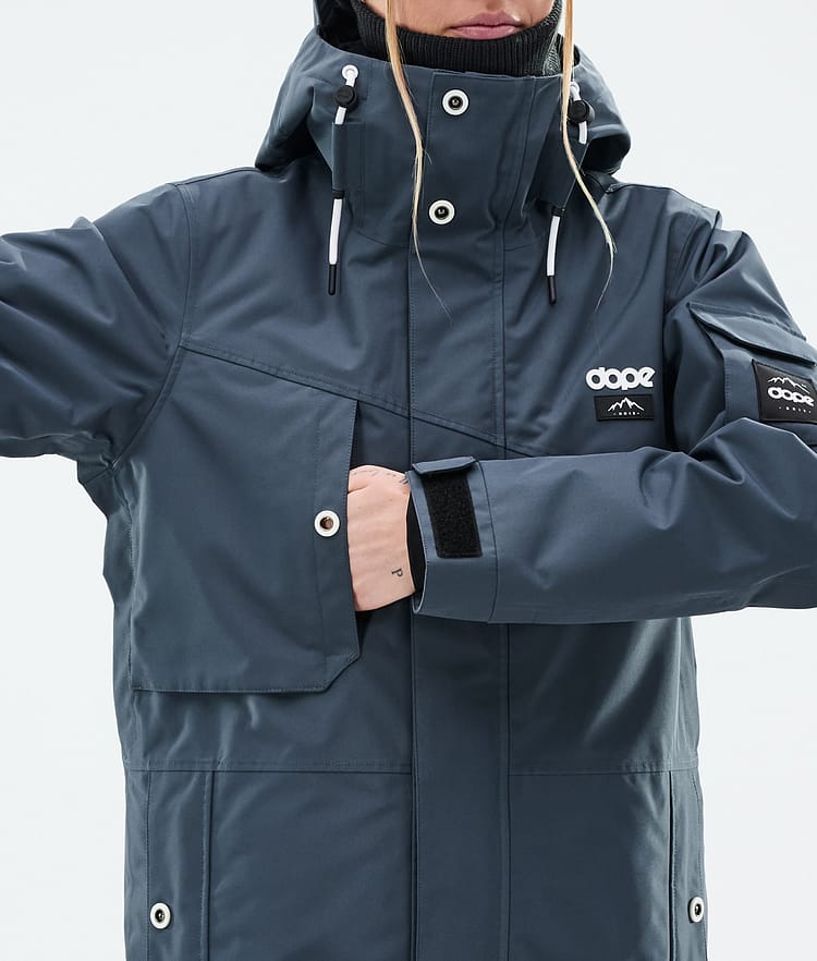 Adept W Snowboardjacke Damen Metal Blue, Bild 9 von 10