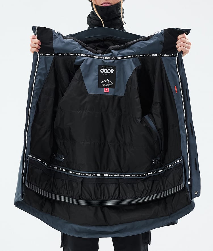 Adept W Snowboardjacke Damen Metal Blue, Bild 10 von 10