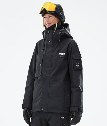 Adept W Snowboardjacke Damen Blackout