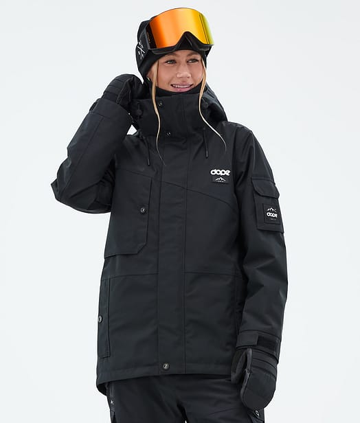 Adept W Snowboard Jacket Women Blackout