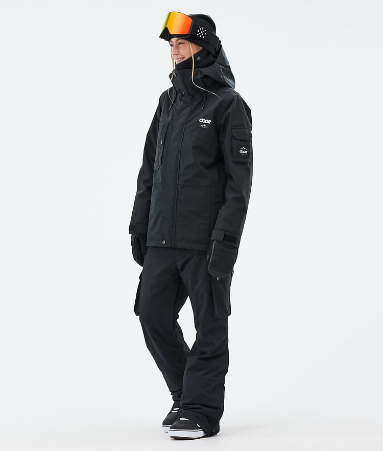Adept W Veste Snowboard Femme Blackout, Image 3 sur 10