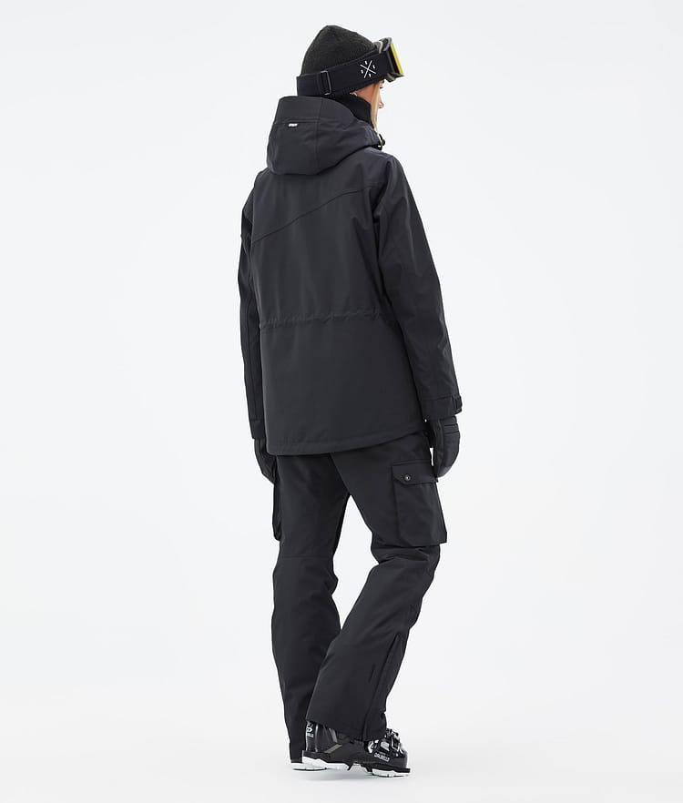 Adept W Skijacke Damen Blackout