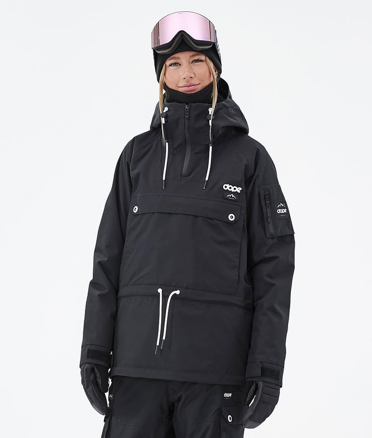 Annok W Kurtka Snowboardowa Kobiety Black