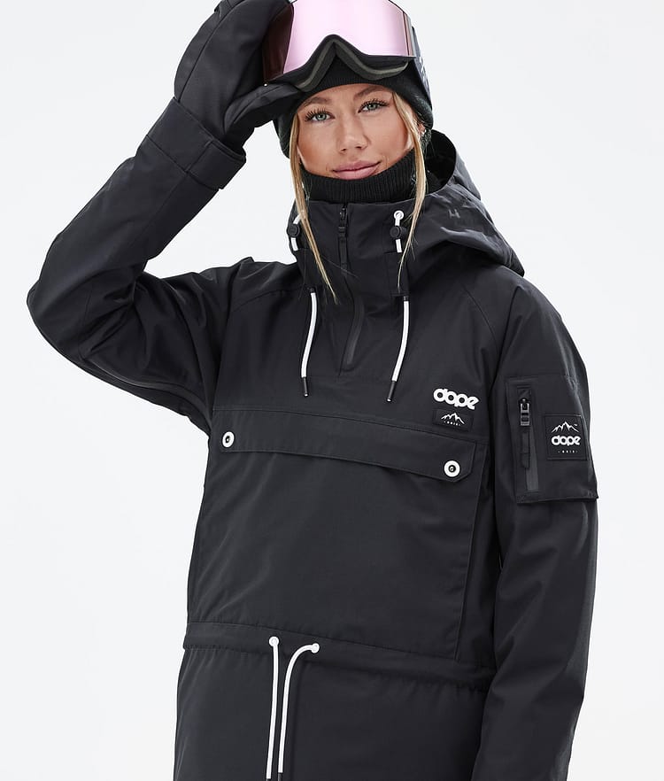 Annok W Skijacke Damen Black