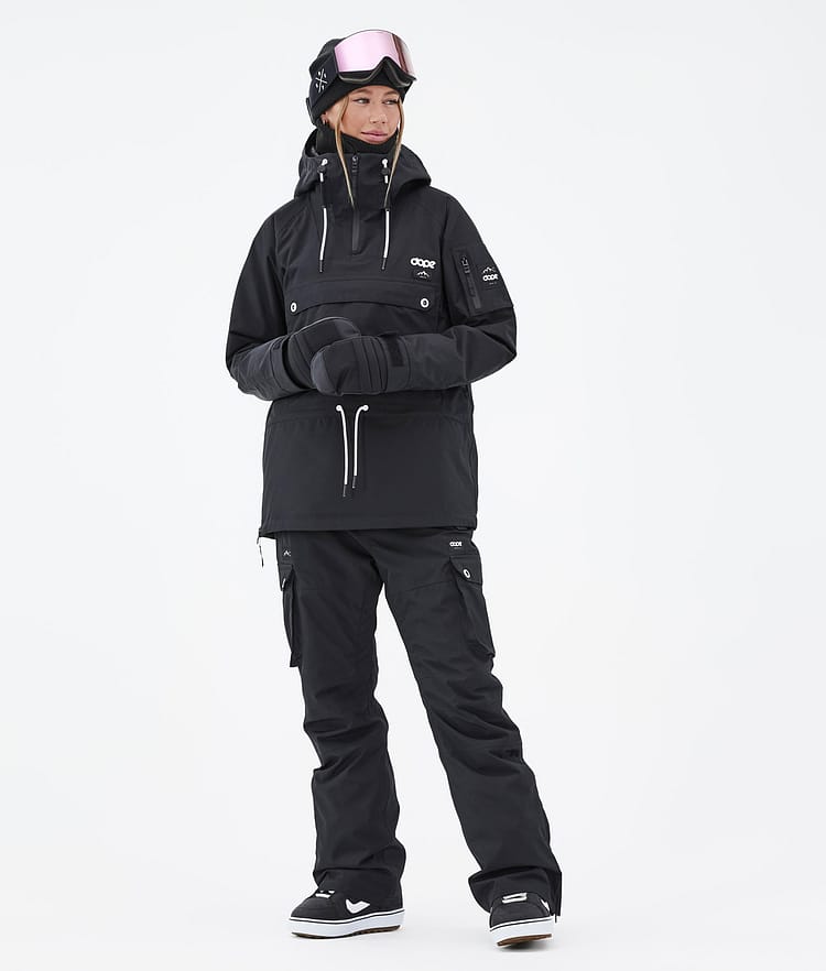 Annok W Kurtka Snowboardowa Kobiety Black