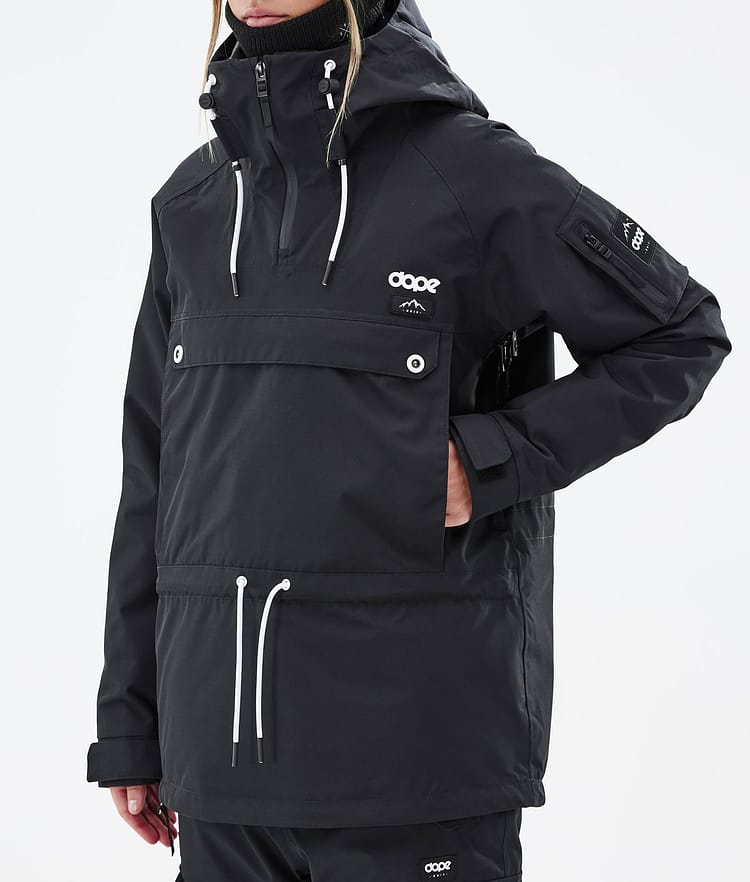 Annok W Veste de Ski Femme Black, Image 8 sur 9