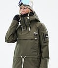 Annok W Giacca Snowboard Donna Olive Green Renewed, Immagine 2 di 9