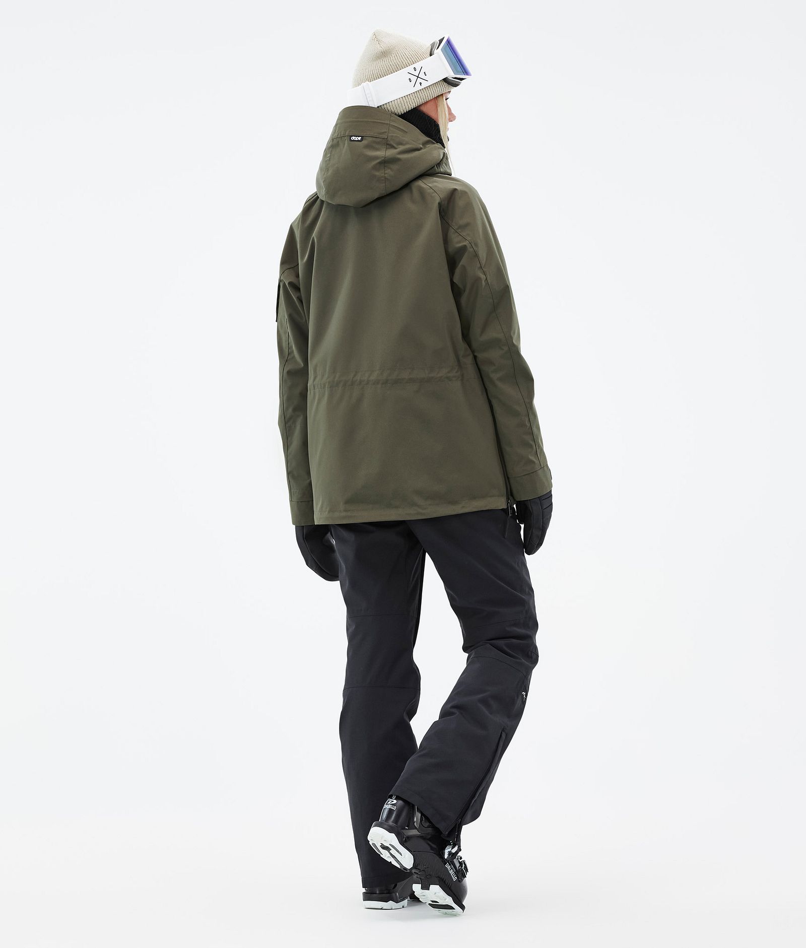 Annok W Kurtka Narciarska Kobiety Olive Green, Zdjęcie 5 z 9