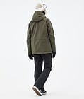 Annok W Lumilautailutakki Naiset Olive Green, Kuva 5 / 9