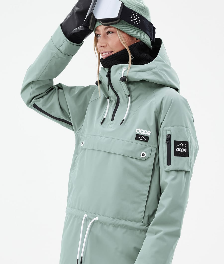 Annok W Bunda na Snowboard Dámské Faded Green