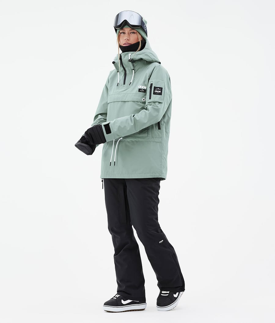 Annok W Bunda na Snowboard Dámské Faded Green