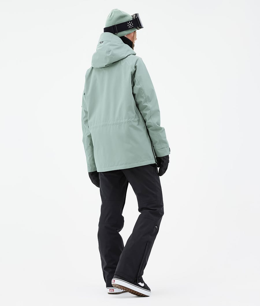 Annok W Bunda na Snowboard Dámské Faded Green
