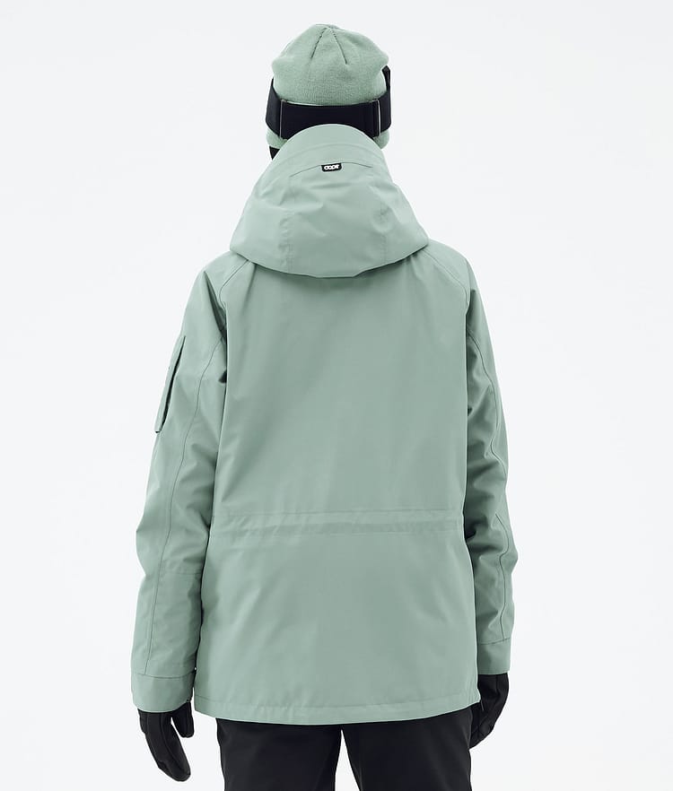 Annok W Snowboard Jacket Women Faded Green, Image 6 of 8