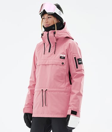 Annok W Snowboardjakke Dame Pink