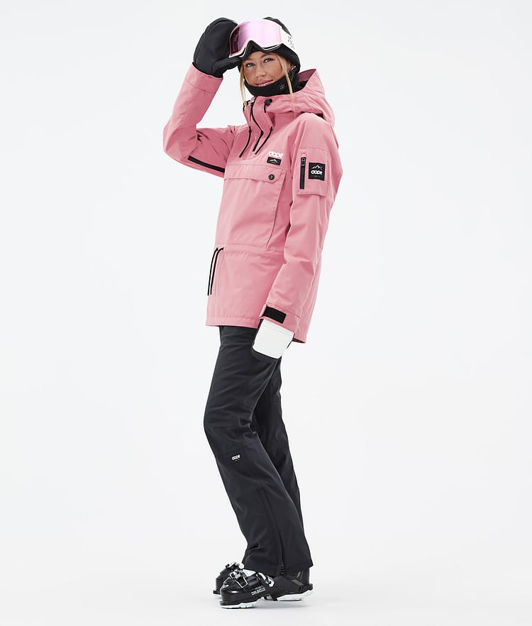 Annok W Ski Jacket Women Pink, Image 4 of 9