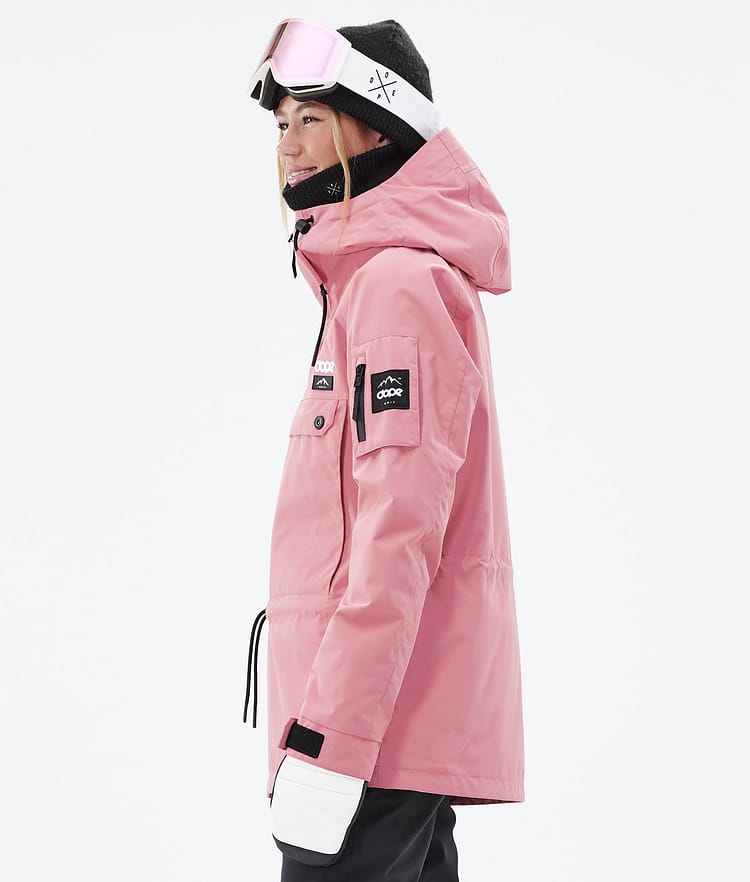 Annok W Ski Jacket Women Pink, Image 6 of 9