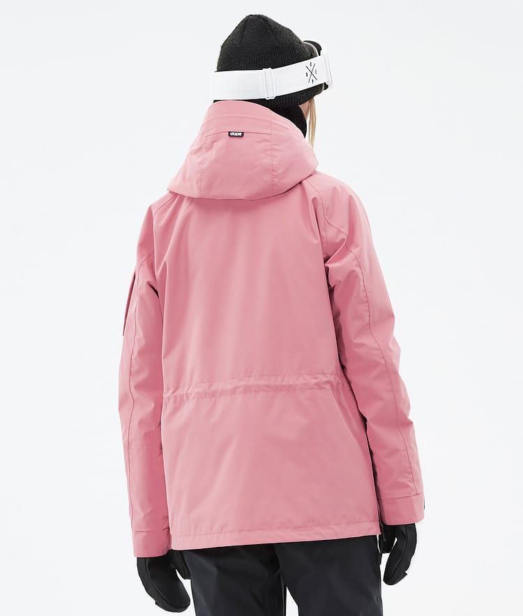 Annok W Ski Jacket Women Pink, Image 7 of 9