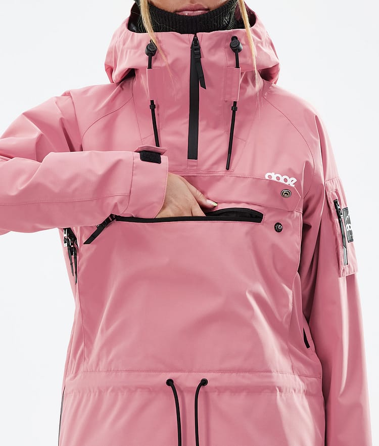 Annok W Ski Jacket Women Pink, Image 9 of 9
