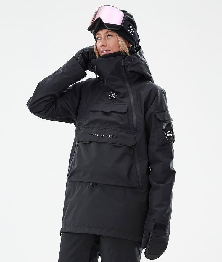 Akin W Snowboardjakke Dame Black