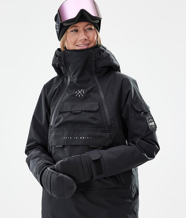 Akin W Manteau Ski Femme Black, Image 2 sur 9