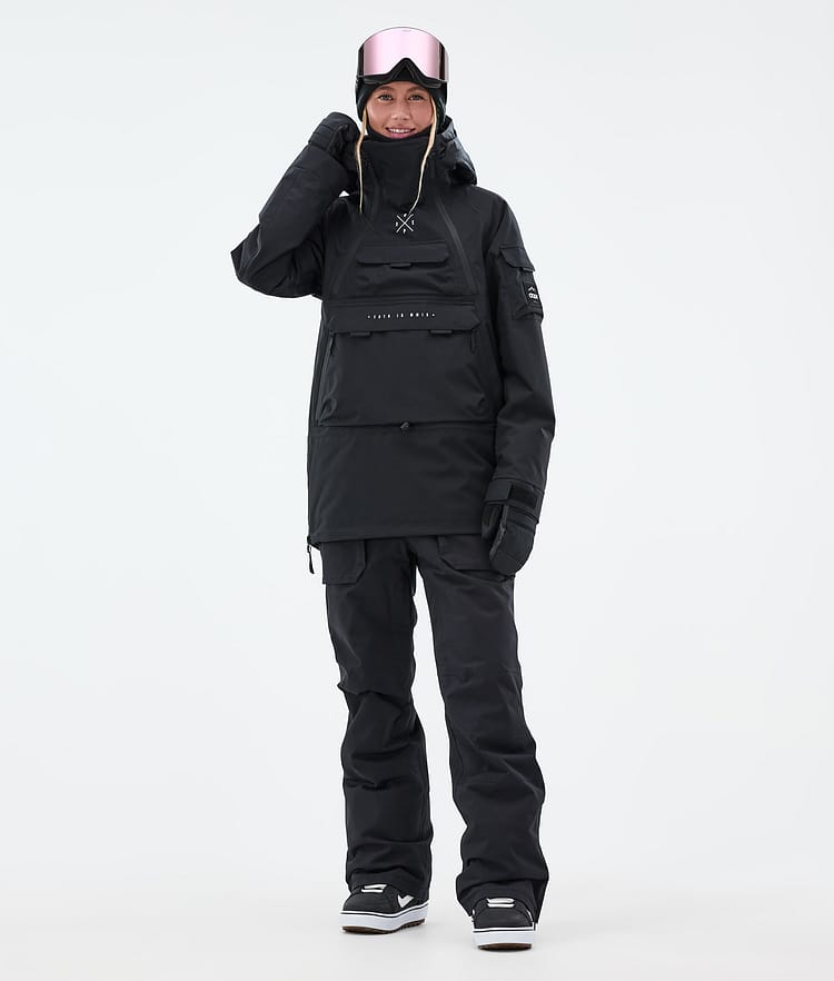 Akin W Bunda na Snowboard Dámské Black, Obrázek 3 z 10