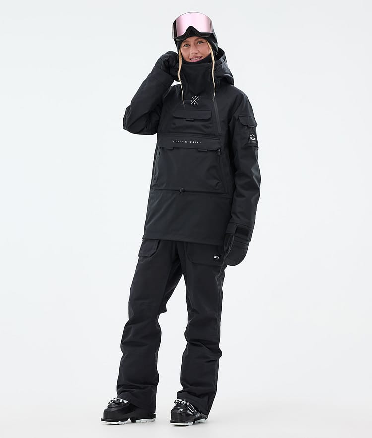 Akin W Skijacke Damen Black, Bild 3 von 10