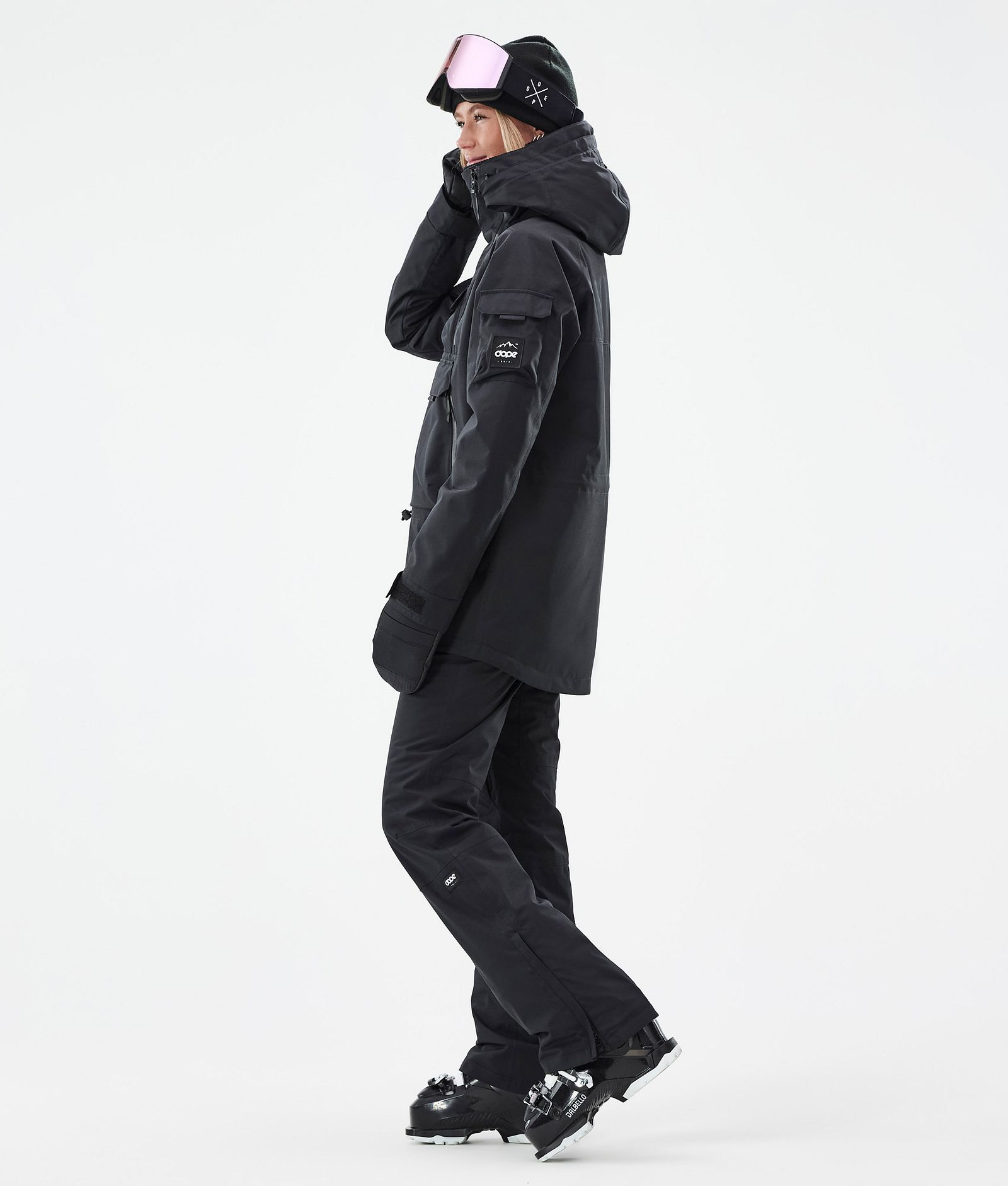 Akin W Veste de Ski Femme Black, Image 4 sur 9