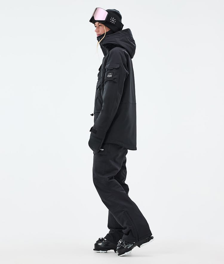 Akin W Skijacke Damen Black, Bild 4 von 10