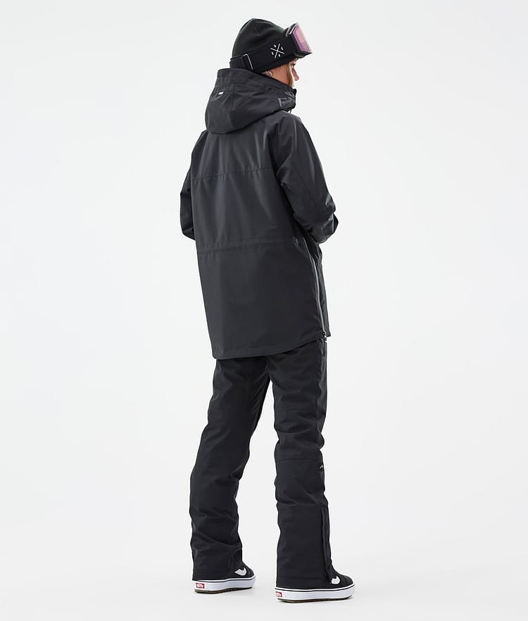 Akin W スノーボードジャケット レディース Black Renewed