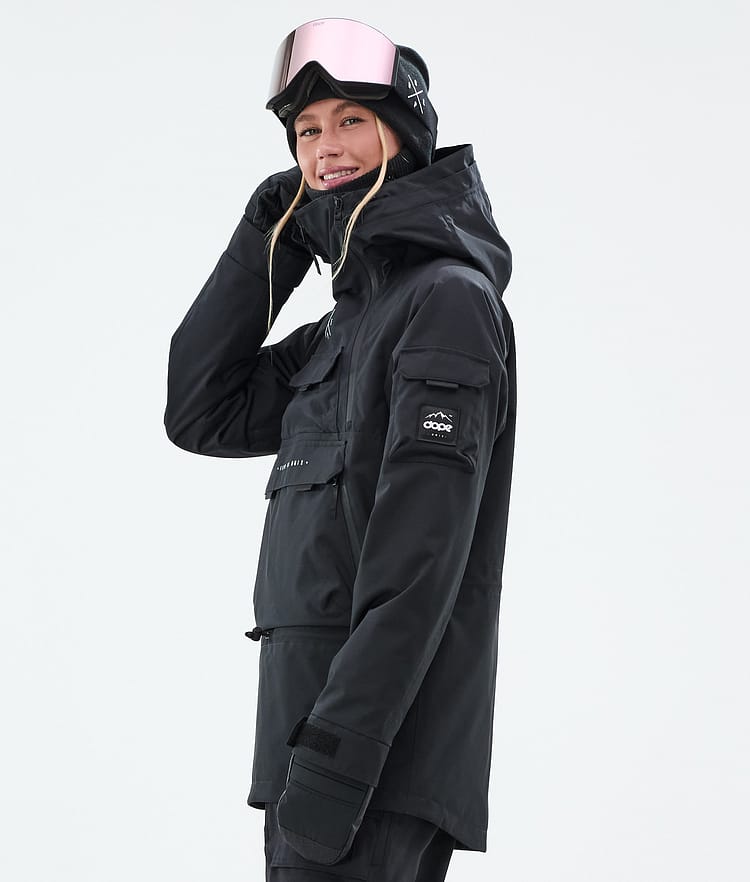 Akin W Bunda na Snowboard Dámské Black, Obrázek 6 z 10