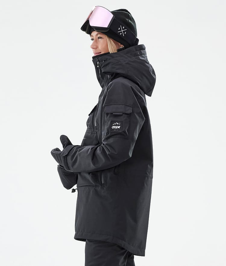 Akin W Manteau Ski Femme Black, Image 6 sur 9