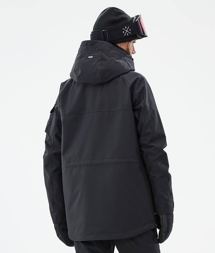 Akin W Snowboardjakke Dame Black Renewed, Billede 7 af 9