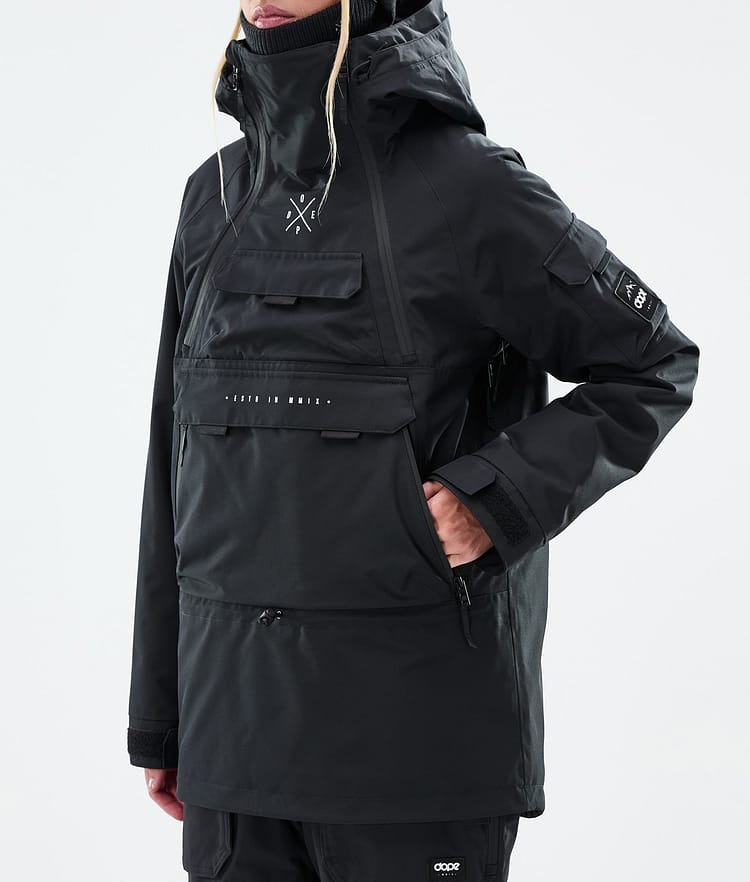 Akin W Bunda na Snowboard Dámské Black, Obrázek 8 z 10