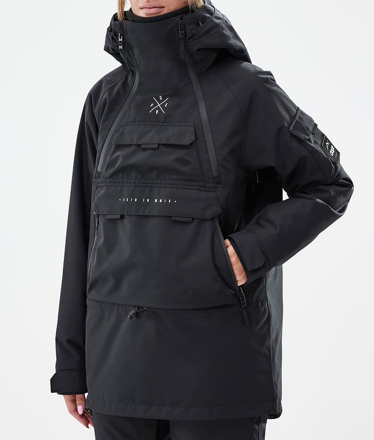 Akin W Veste de Ski Femme Black, Image 8 sur 9