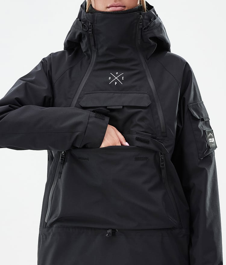 Akin W Snowboardjacke Damen Black