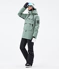 Akin W Giacca Snowboard Donna Faded Green Renewed, Immagine 2 di 8