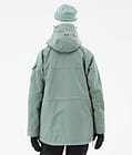 Akin W Veste de Ski Femme Faded Green, Image 6 sur 8