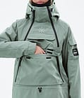 Akin W Veste de Ski Femme Faded Green, Image 8 sur 8