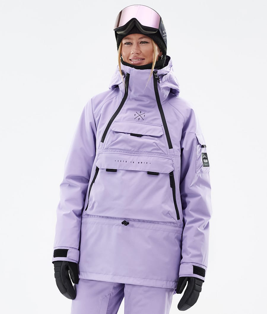 Akin W Bunda na Snowboard Dámské Faded Violet