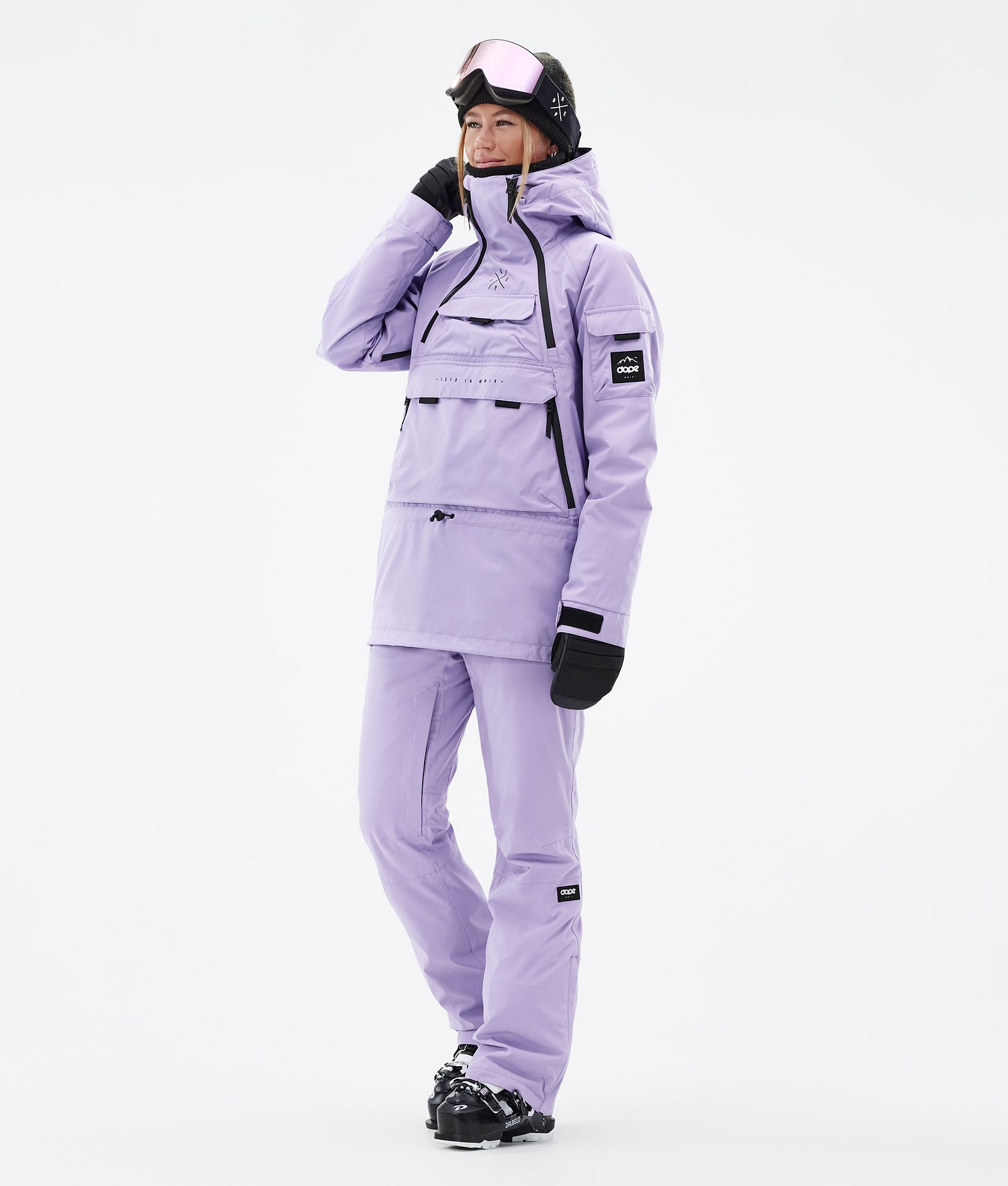 Akin W Veste de Ski Femme Faded Violet, Image 2 sur 8